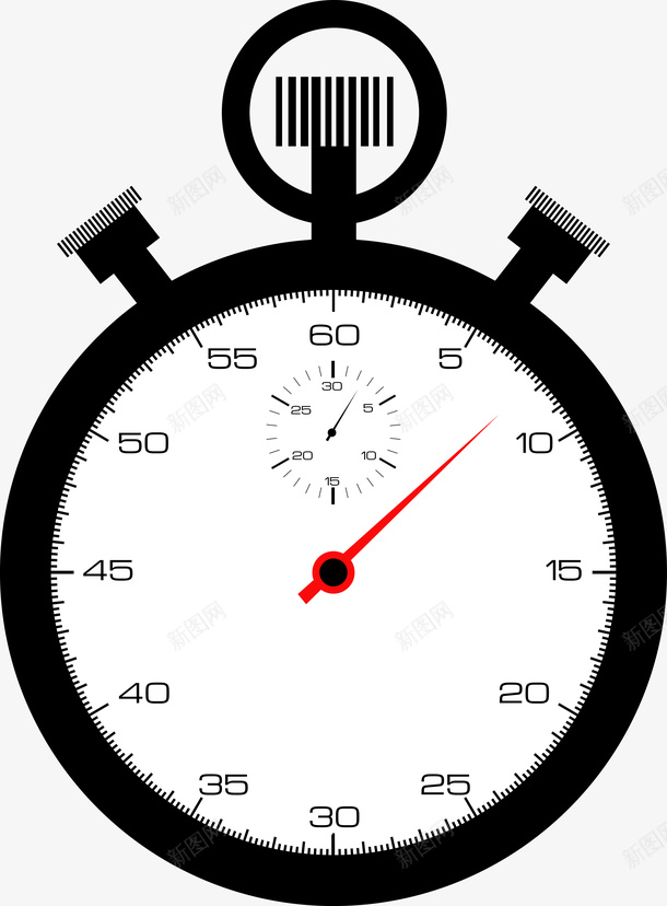 计时器图标png_新图网 https://ixintu.com 分秒必争 分针 图标 圆形定时器图标矢量图 定时器 形状圆图案图标 怀表 时针 时间 秒表 计时 钟表