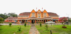 越南西贡西宁寺越南风情建筑高清图片
