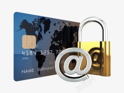 银行安全互联网银行卡加密安全高清图片