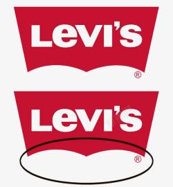 李维斯李维斯裤子商标高清图片