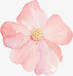 粉色花朵图案插画手绘花朵矢量图高清图片