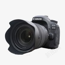 佳能80D套机png免抠素材_新图网 https://ixintu.com 80D套机 产品实物 佳能 数码相机