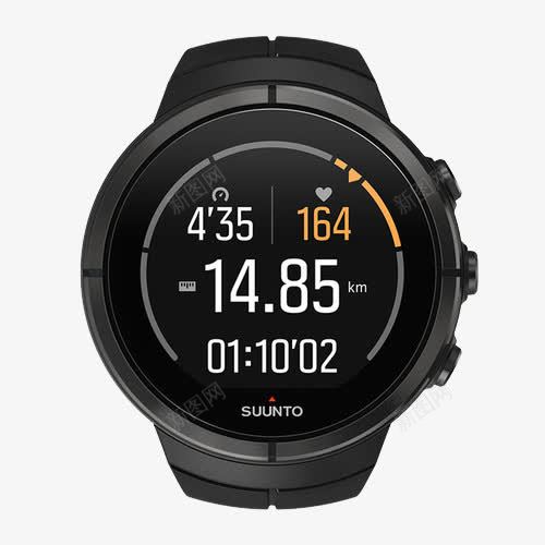 颂拓斯巴达极限智能彩屏触控手表png免抠素材_新图网 https://ixintu.com GPS spartanultra suunto 产品实物 名牌手表 大牌手表 户外运动 男士手表 腕表 钛合金 黑色