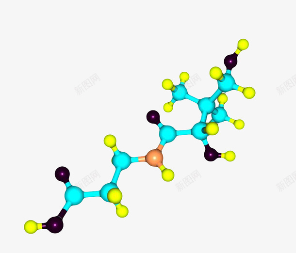 蓝黄色泛酸维生素B5分子形png免抠素材_新图网 https://ixintu.com 分子形状 分子结构 原子 圆形 最小单元 物理化学术语 空间 蓝黄 蓝黄色泛酸维生素B5分子形状素材免费下载 阿伏伽德罗 顺序 骨架
