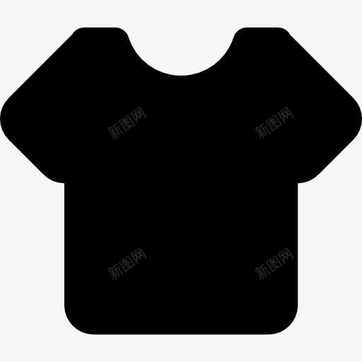 短袖黑色衬衫图标png_新图网 https://ixintu.com T恤 剪影 圆领衬衫 夏季衬衫 时尚 衬衫 袖子