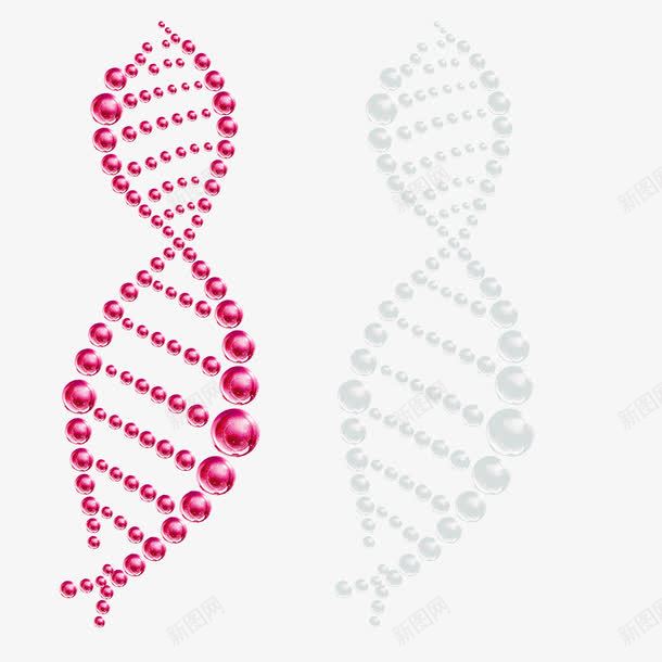 美白分子psd免抠素材_新图网 https://ixintu.com 分子 分子结构 化学分子 护理