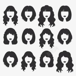 短发造型多款女生发型高清图片