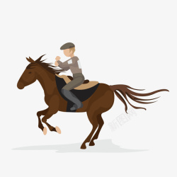 古典诗歌比赛赛马的骑士高清图片