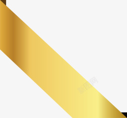 标志缎带金色横幅徽章高清图片