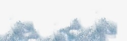 浮世绘海浪蓝色海浪波浪装饰图高清图片