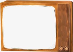 电视框手绘电视机框高清图片