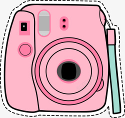 照相机墙纸粉色照相机高清图片