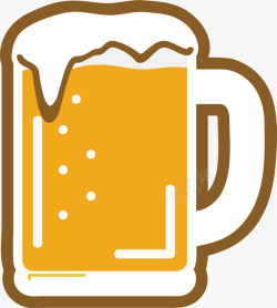 比利时啤酒花酒杯比利时啤酒杯矢量图图标高清图片