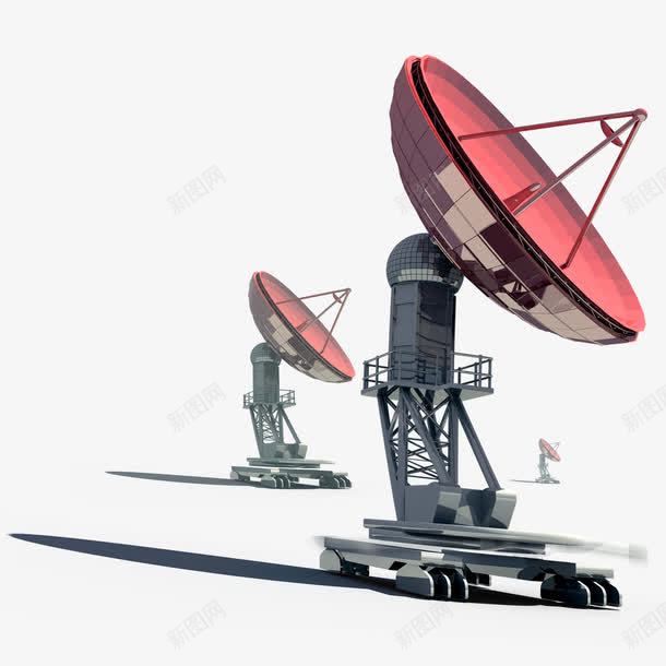 卫星接收塔png免抠素材_新图网 https://ixintu.com 卫星 基站 接收塔 无线基站 通信
