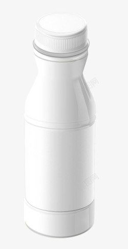 白色塑料瓶素材