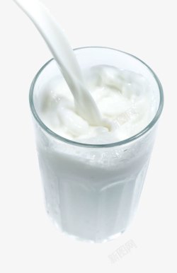 倾倒的牛奶丝滑的牛奶高清图片