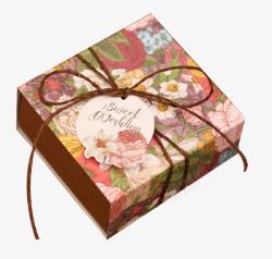 时尚手工香皂盒结婚生日礼品喜糖盒图标高清图片