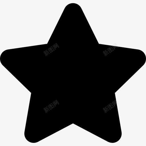可爱的星星图标png_新图网 https://ixintu.com 主演的剪影 天空 形状 星星 最喜欢的 马克