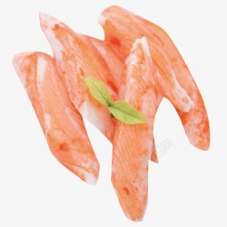 蟹柳蟹肉卷日式蟹肉料理高清图片