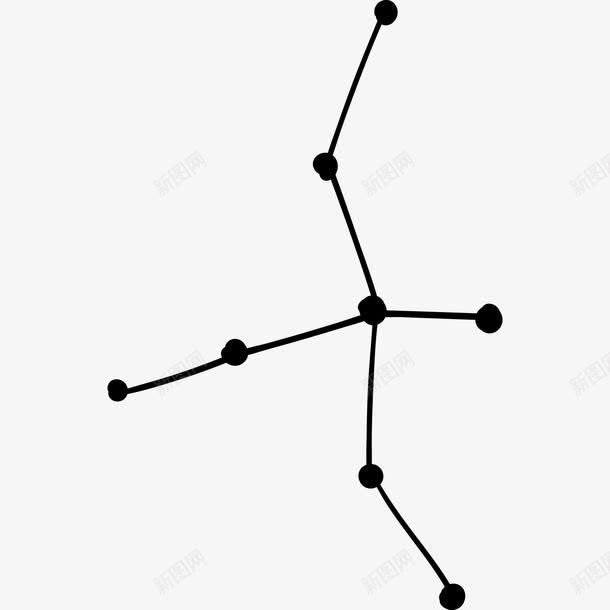 线段和圆点png免抠素材_新图网 https://ixintu.com 圆点 手绘画 矢量装饰 线段 装饰