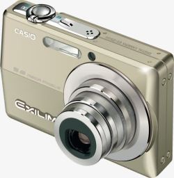 卡片式相机5款数码相机矢量图高清图片