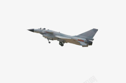 中国战斗机歼10银色中国现代空军战斗机高清图片