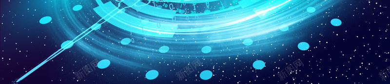 蓝色大气智能时代海报jpg设计背景_新图网 https://ixintu.com 商务 数字化 现代化 现代科技 电子科技 科技 网络 蓝色 计算机
