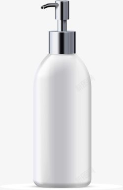 洗发水瓶子手绘洗发水瓶子高清图片