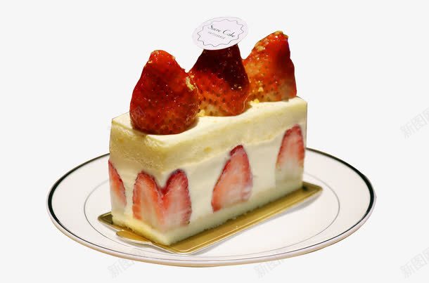 法式草莓蛋糕png免抠素材_新图网 https://ixintu.com 产品实物 少女心 恋人 法式甜点 精致 闺蜜