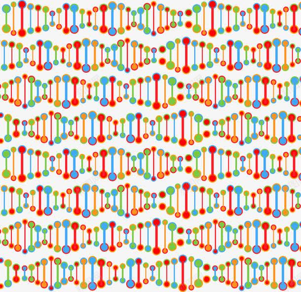 手绘DNA排列平铺背景png免抠素材_新图网 https://ixintu.com DNA 平铺 序列 手绘 排列 背景