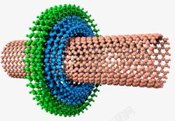 纳米结构纳米分子结构高清图片