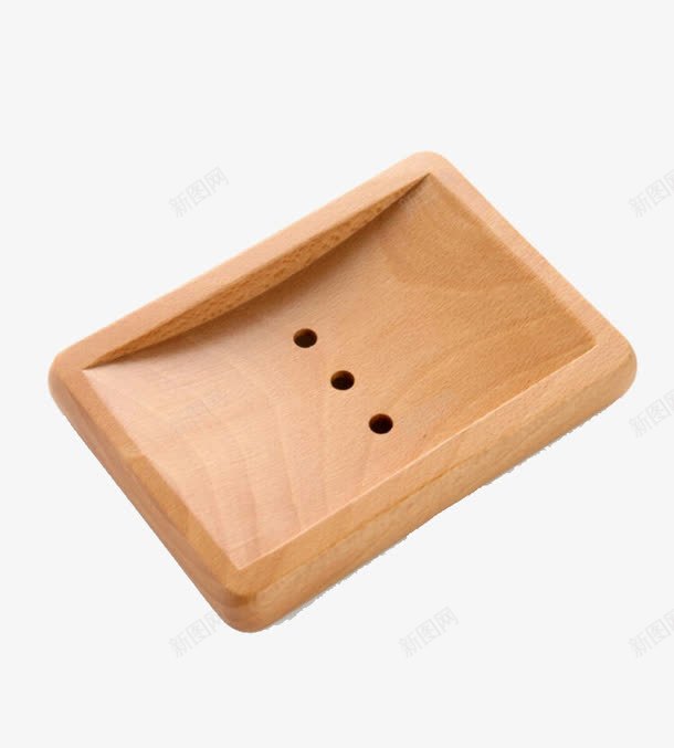 方形有孔肥皂盒木质png免抠素材_新图网 https://ixintu.com 产品实物 方形 有孔 木质 肥皂盒