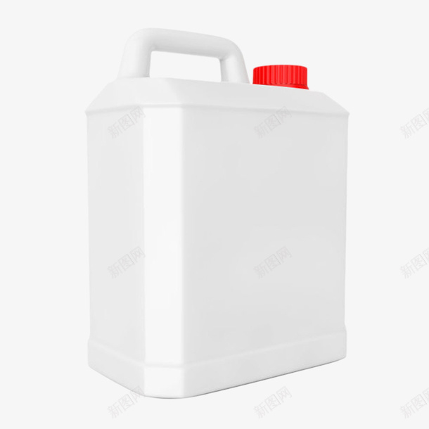 白色瓶身红色盖子的塑料瓶罐实物png免抠素材_新图网 https://ixintu.com 保存 包装 反光 塑料瓶罐 大桶 容器 密封 封存 手提 提手 瓶子 罐子