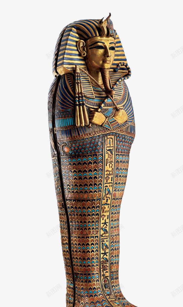 埃及法老png免抠素材_新图网 https://ixintu.com 埃及法老 埃及雕像 木乃伊