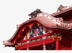 日本神社日本神社屋脊高清图片