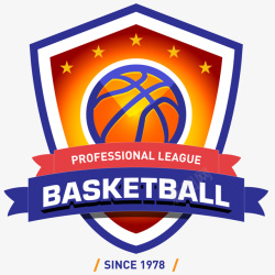 体育团队徽标设计篮球俱乐部LOGO矢量图图标高清图片