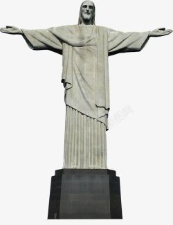 雕塑景观耶稣雕塑高清图片