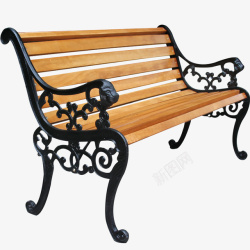 双人座椅设计加厚公园景观座椅高清图片
