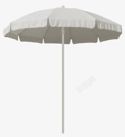 挡太阳白色折叠出门遮阳伞实物高清图片