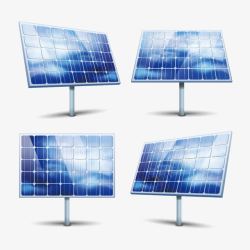 产品实物图太阳能发电板素材