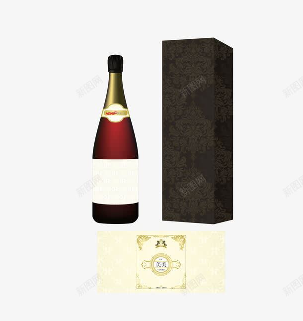 多色葡萄酒样品瓶及包装png免抠素材_新图网 https://ixintu.com 多色 矢量包装 红酒包装 葡萄酒样品瓶