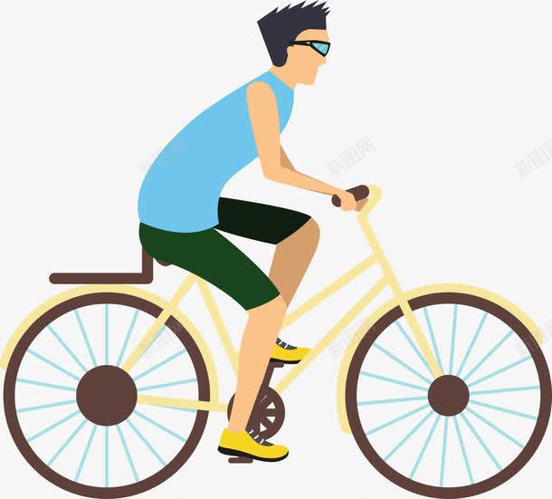 骑单车的男孩png免抠素材_新图网 https://ixintu.com 单车 卡通人 卡通男孩 卡通骑车的人 男孩 眼眉 矢量骑车的人 自行车 骑自行车 骑车 骑车人