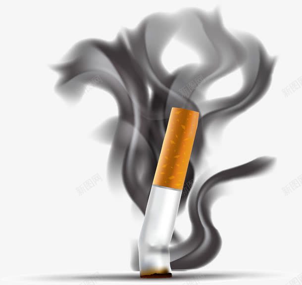 熄灭的烟头png免抠素材_新图网 https://ixintu.com nosmoking 不准吸烟 世界卫生日 吸烟 无烟日 烟头 矢量素材 禁止吸烟