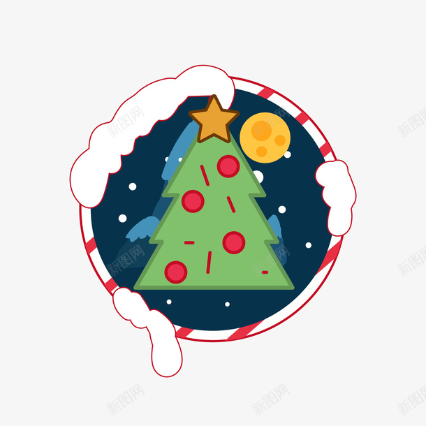 圣诞装饰元素系列2png免抠素材_新图网 https://ixintu.com 元素 圣诞 节日 装饰