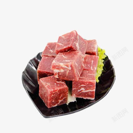 一盘牛肉块png免抠素材_新图网 https://ixintu.com 冰冻 新鲜 牛腩 食物