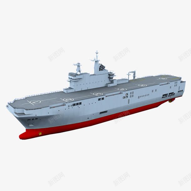 航空母舰模型png免抠素材_新图网 https://ixintu.com 一艘船 大船 战舰 模型 航母 航海 航空母舰