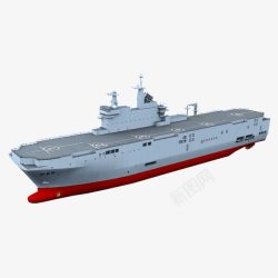 大船素材航空母舰模型高清图片