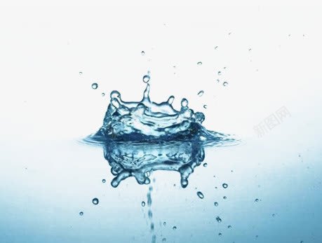 水滴png免抠素材_新图网 https://ixintu.com 水花图片 水面图片 溅落的水滴 漂亮的水滴图片 蓝色的水滴图片