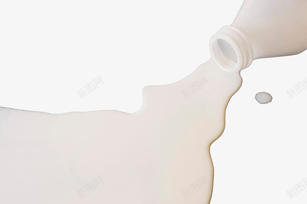 倾倒的牛奶瓶png免抠素材_新图网 https://ixintu.com 一滩牛奶 乳制品 乳品 牛奶 牛奶乳品 牛奶瓶 白色 翻倒 食物 饮料