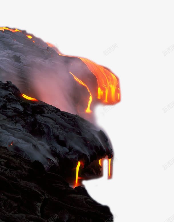 火山岩浆png免抠素材_新图网 https://ixintu.com 大山 火山 火山岩 火山岩浆 高清